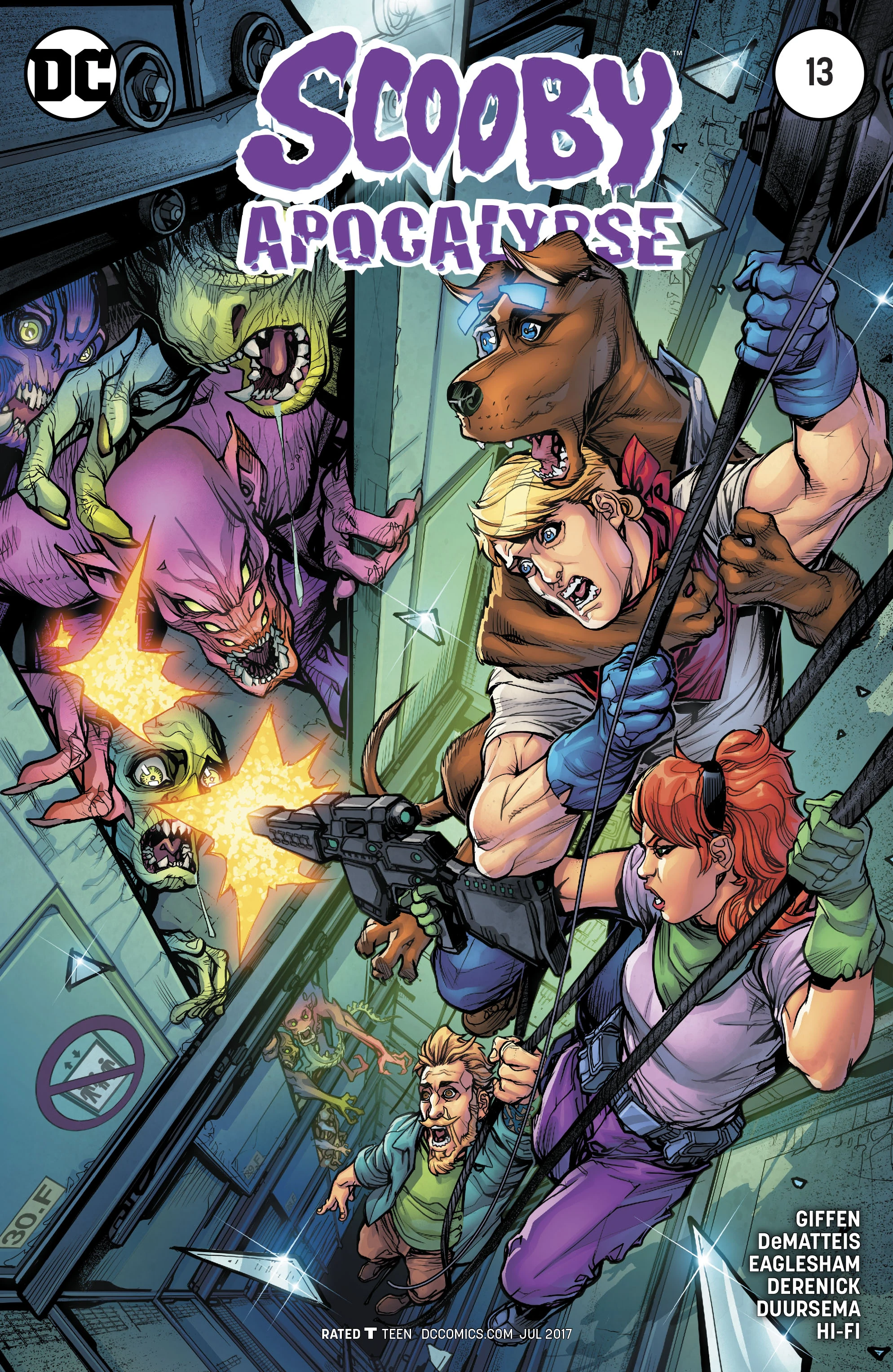 Scooby Apocalypse #13 (DC, 2017 — Cover A) cover